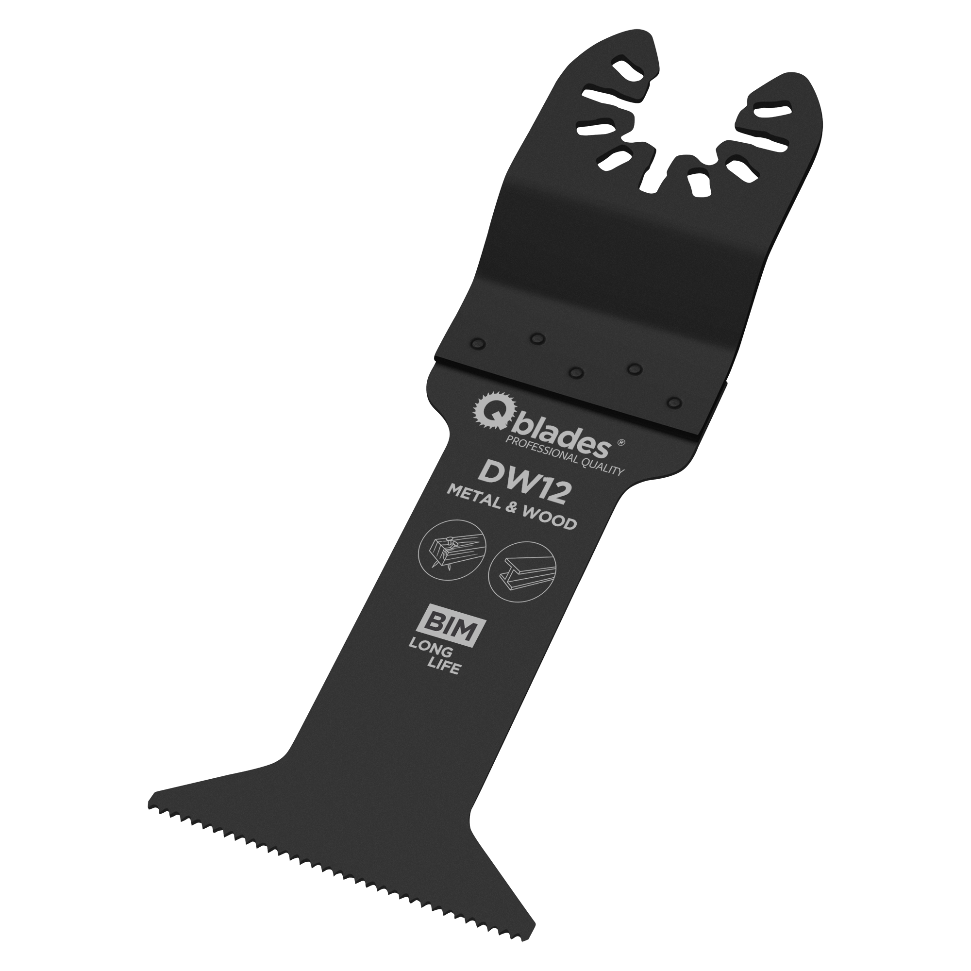 Qblades DW12 Zaagblad Bi-metaal 44x78mm (QBL384862)