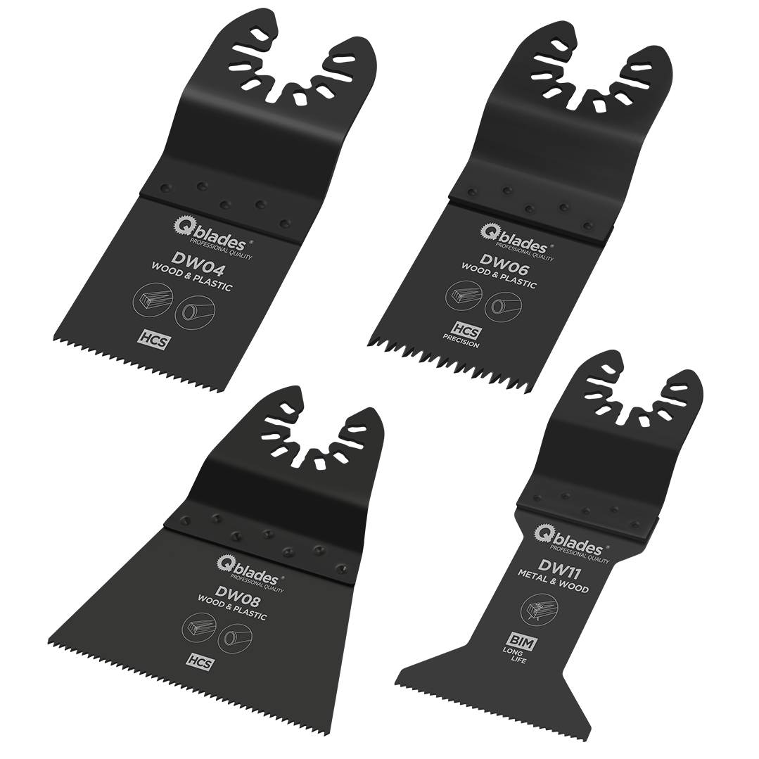 Qblades DW92 SET Hout-Metaal Standaard