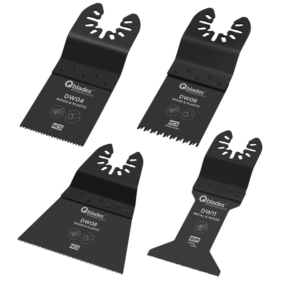 Qblades DW92 SET Hout-Metaal Standaard