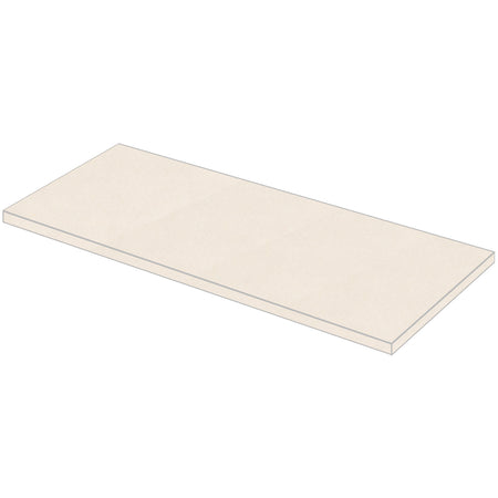 DutchLine - Composiet Topblad Créme - Semi Gepolijst - 1210x465x18