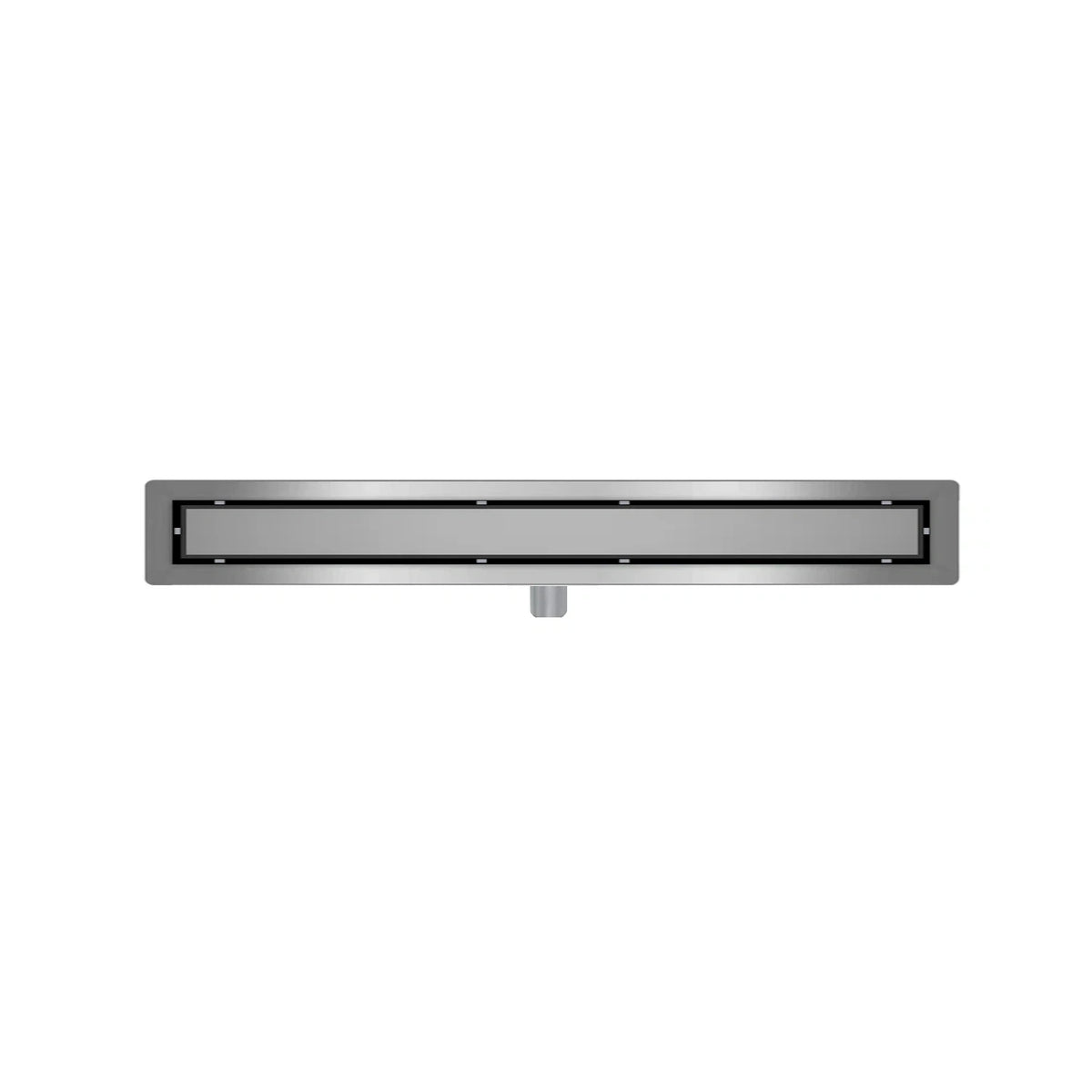DutchLine -  Douchegoot met flens en tegelrooster - RVS - 1600x70mm