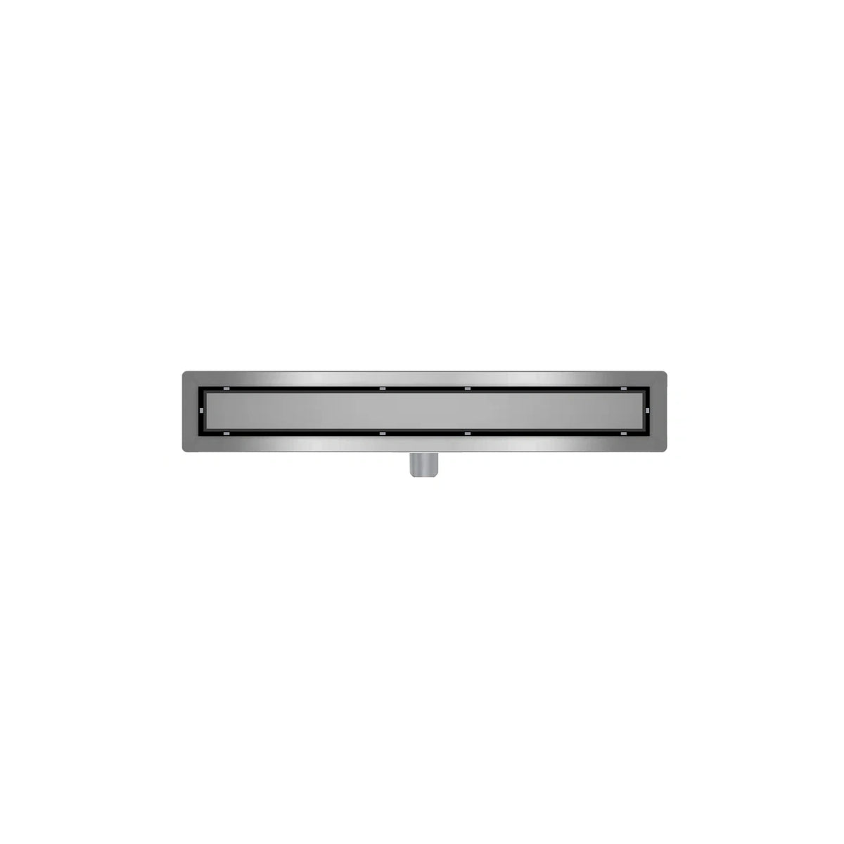 DutchLine -  Douchegoot met flens en tegelrooster - RVS - 700x70mm