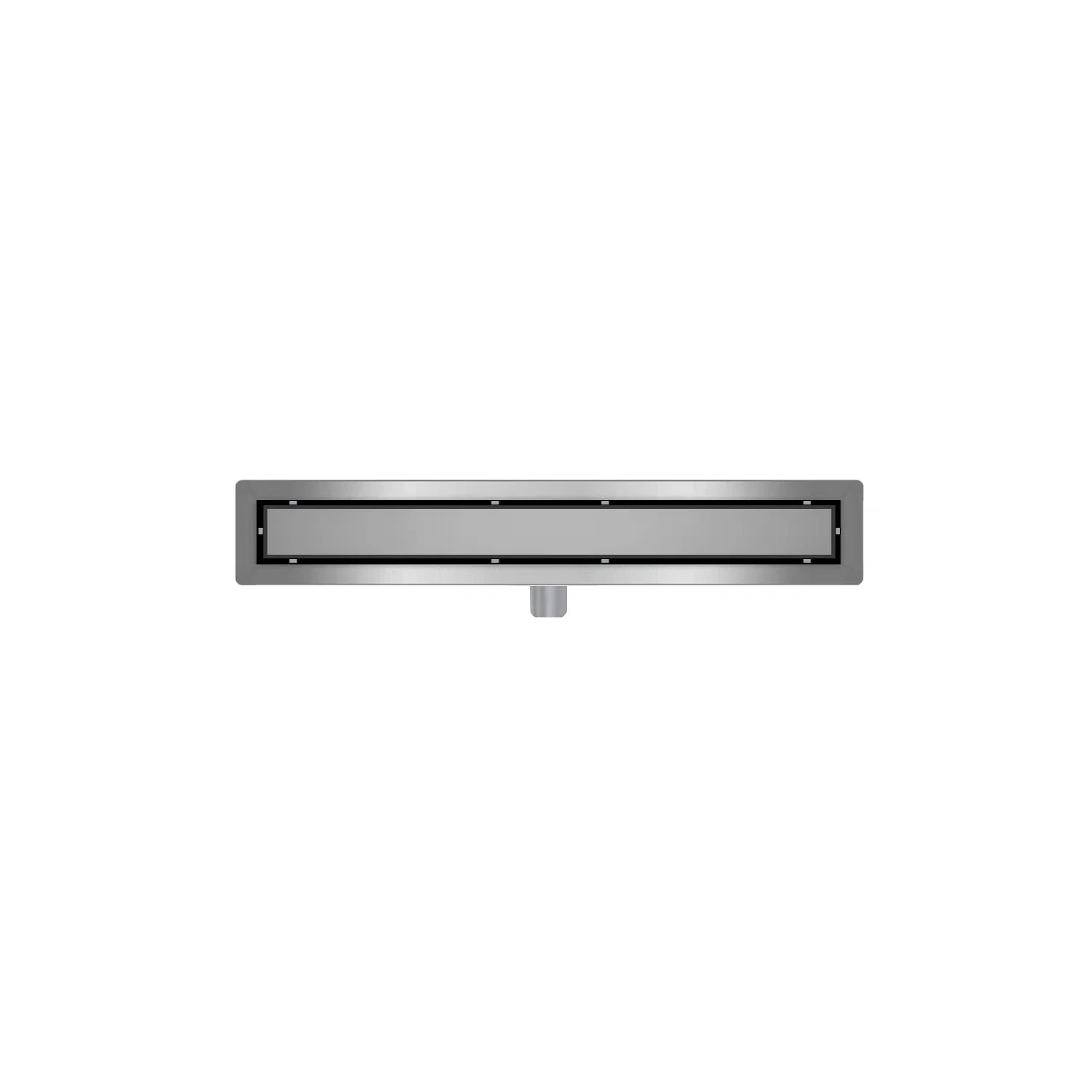 DutchLine -  Douchegoot met flens en tegelrooster - RVS - 700x70mm
