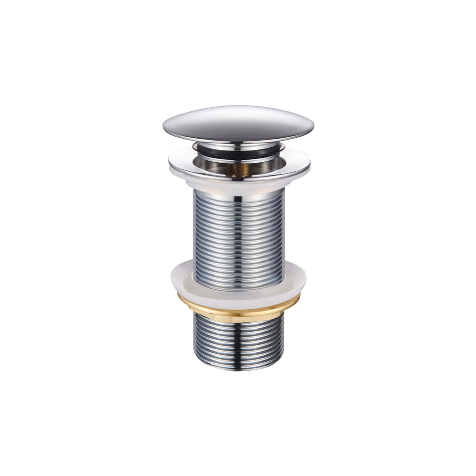DutchLine - Extra Lange Clickwaste 10cm - Glans Wit Keramiek