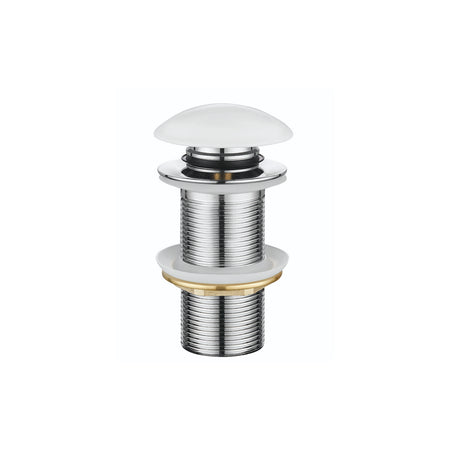 DutchLine - Extra Lange Clickwaste 10cm - Glans Wit Keramiek