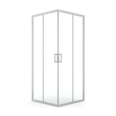 DutchLine - Hoekinstap Schuifcabine - Chroom - 900x900x2000mm