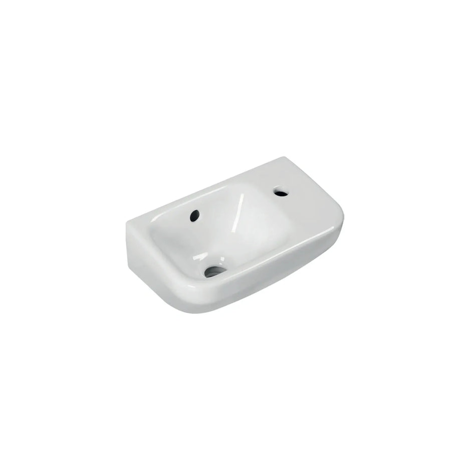 DutchLine - Mini Smart Fontein - Glans Wit - Rechts - 360x215x115mm