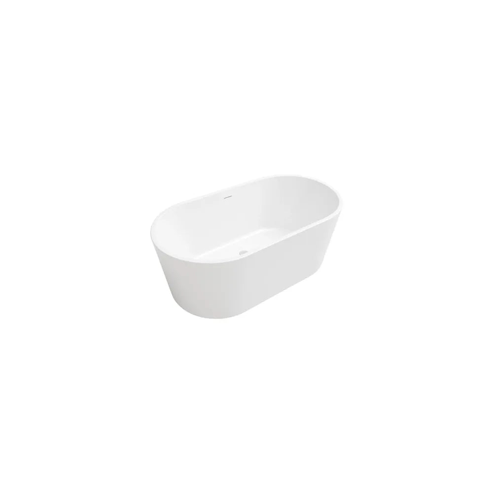 DutchLine - Murano - Vrijstaand Ligbad - Glans Wit - 1600x760x590