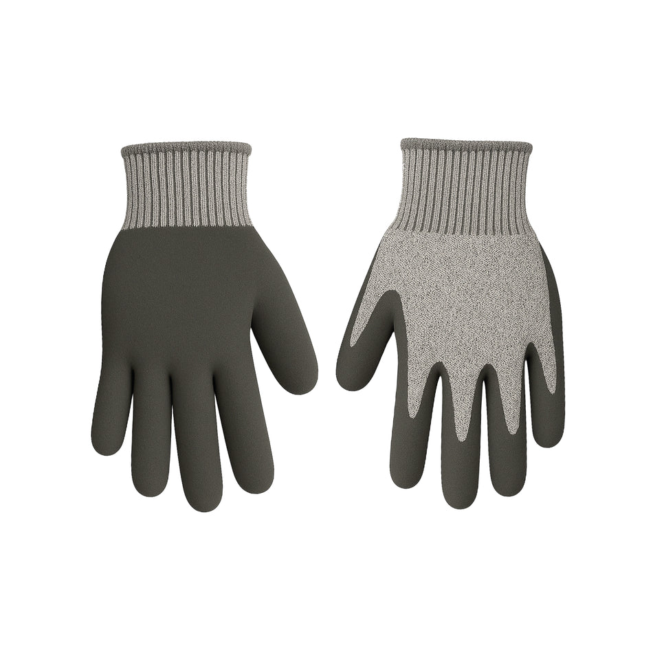 DutchLine Pro - Werkhandschoen - CutShield Nitril Sandy 13G (HPPE/Glasvezel)