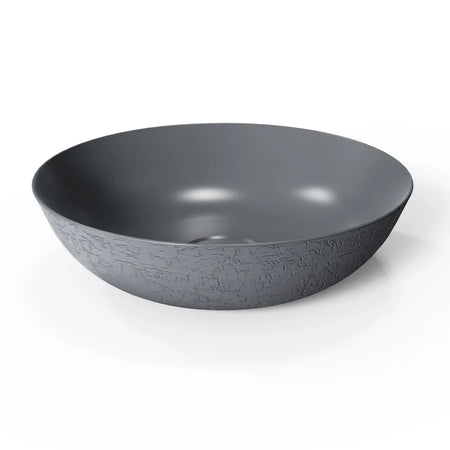 DutchLine - Solid.Surface Waskom Graphite - 400x115mm