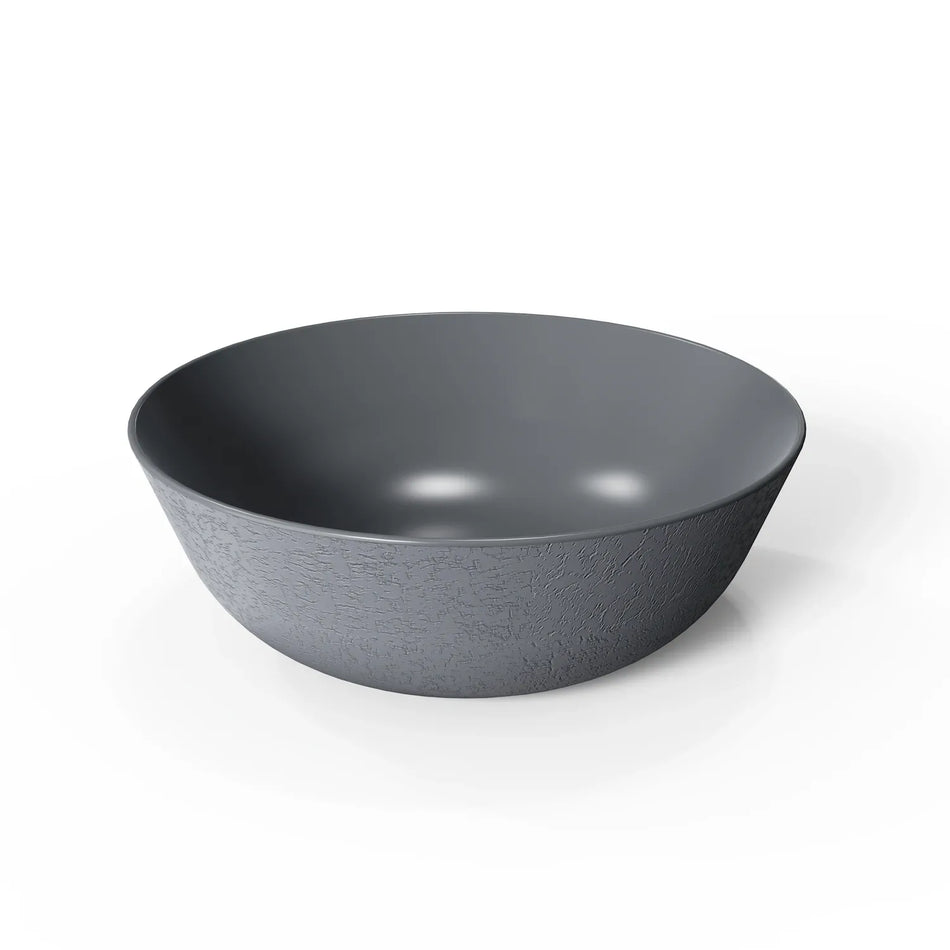 DutchLine - Solid.Surface Waskom Graphite - T.B.V. Fonteinkast - 220x80mm
