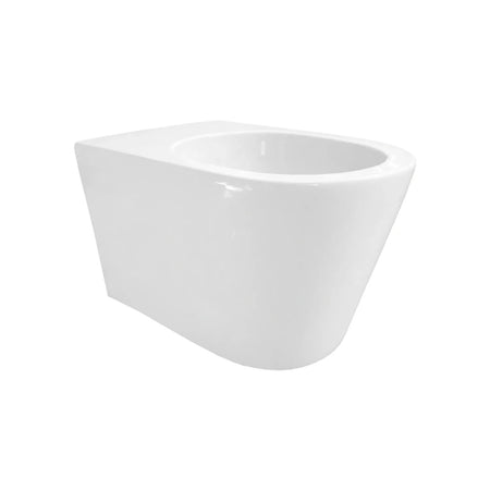 DutchLine - Tornado Flush Wandcloset - Glans Wit - 530x370x370mm