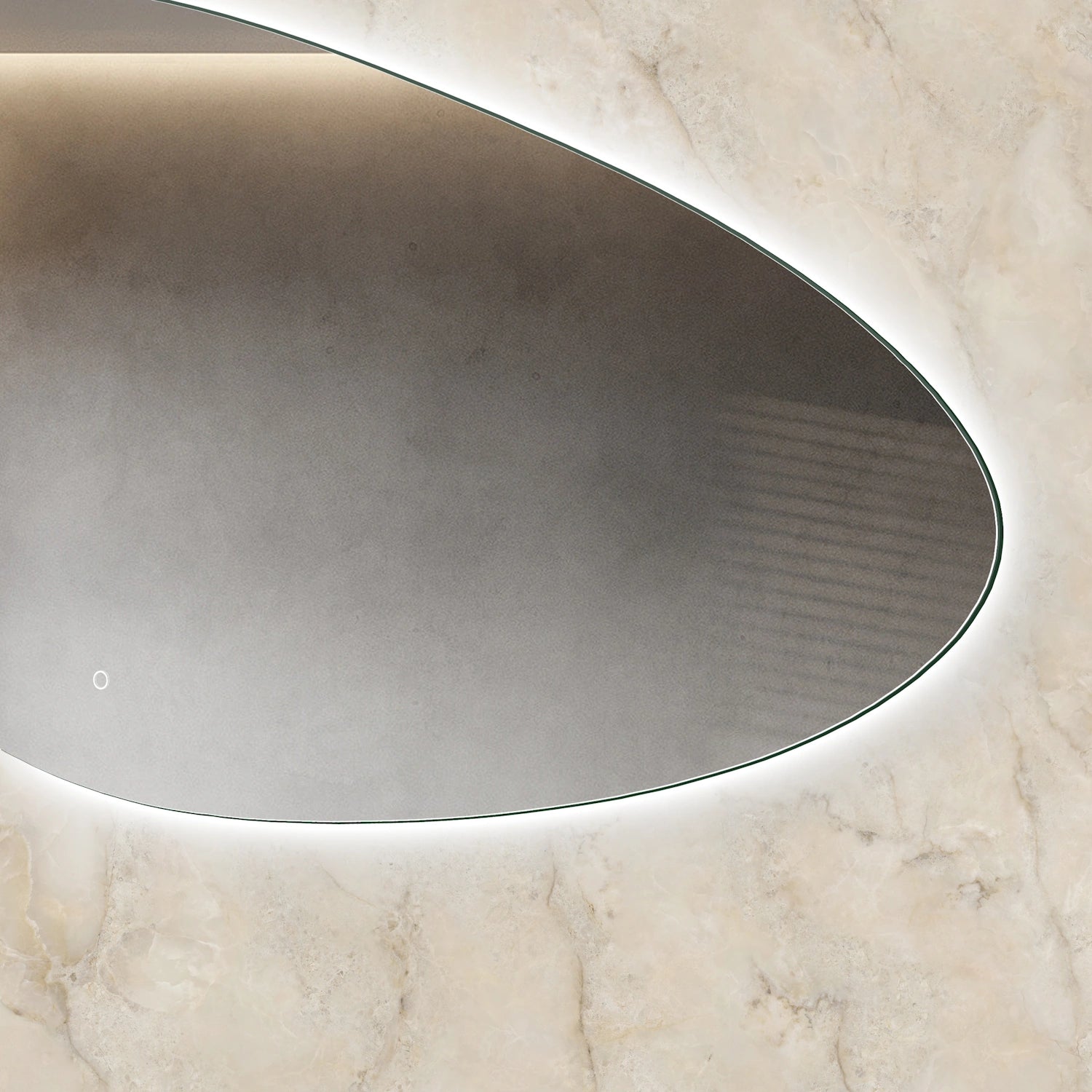 DutchLine - Elips Indirecte Ledspiegel - 1400x700mm