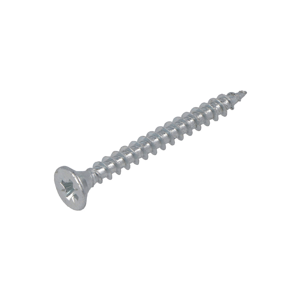 Spaanplaatschroef verzinkt platkop PZ-2 4.0x50 (200 stuks)