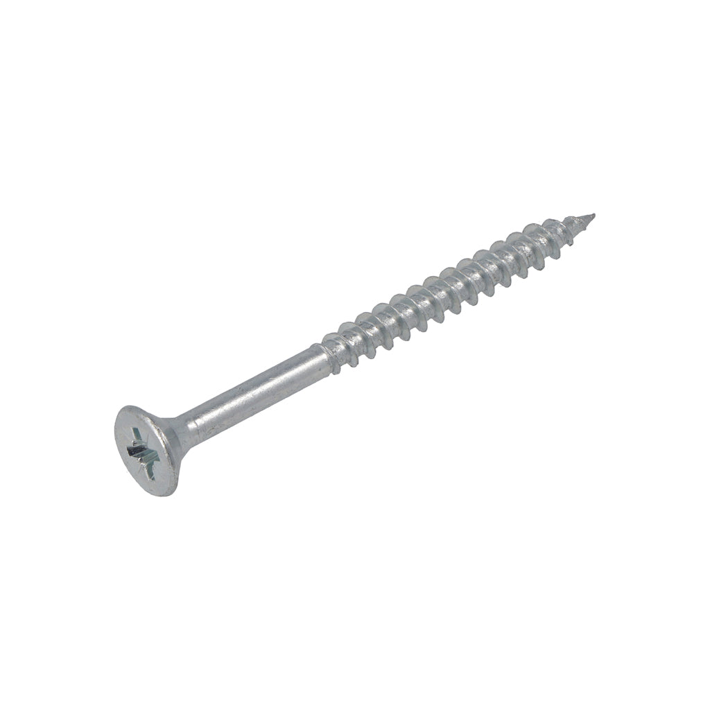 Spaanplaatschroef verzinkt platkop PZ-2 5.0x80/50 (200 stuks)