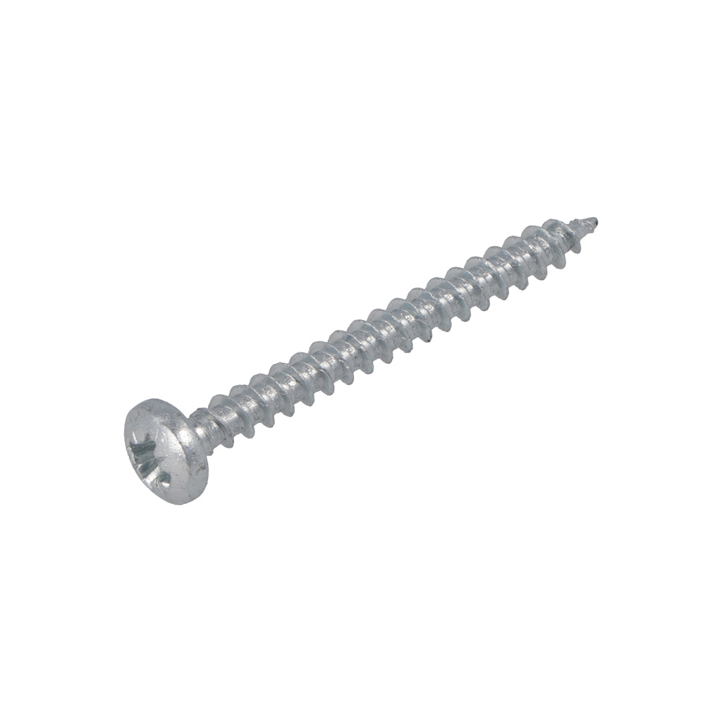 Spaanplaatschroef verzinkt cilinderkop PZ-2 4.0x25 (200 stuks)