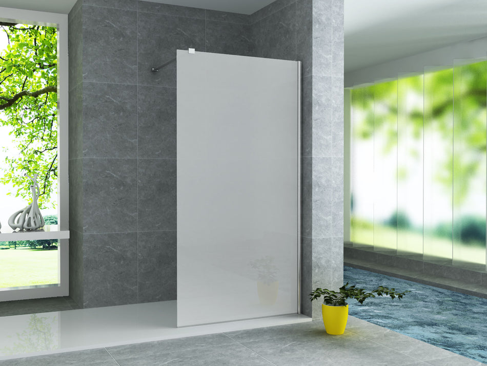 Inloopdouche (ECOS) - Chroom - Mat Glas