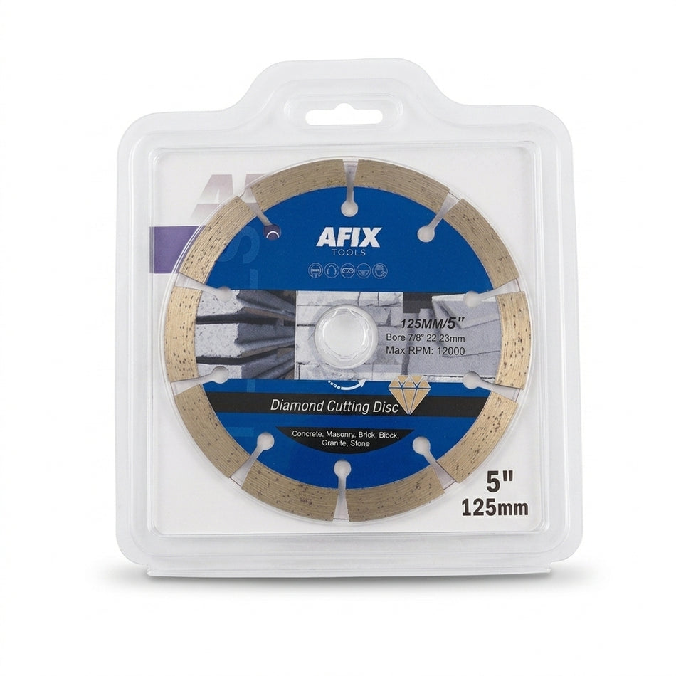 Afix Diamantschijf Pro Cut 125mm - Cold Pressed