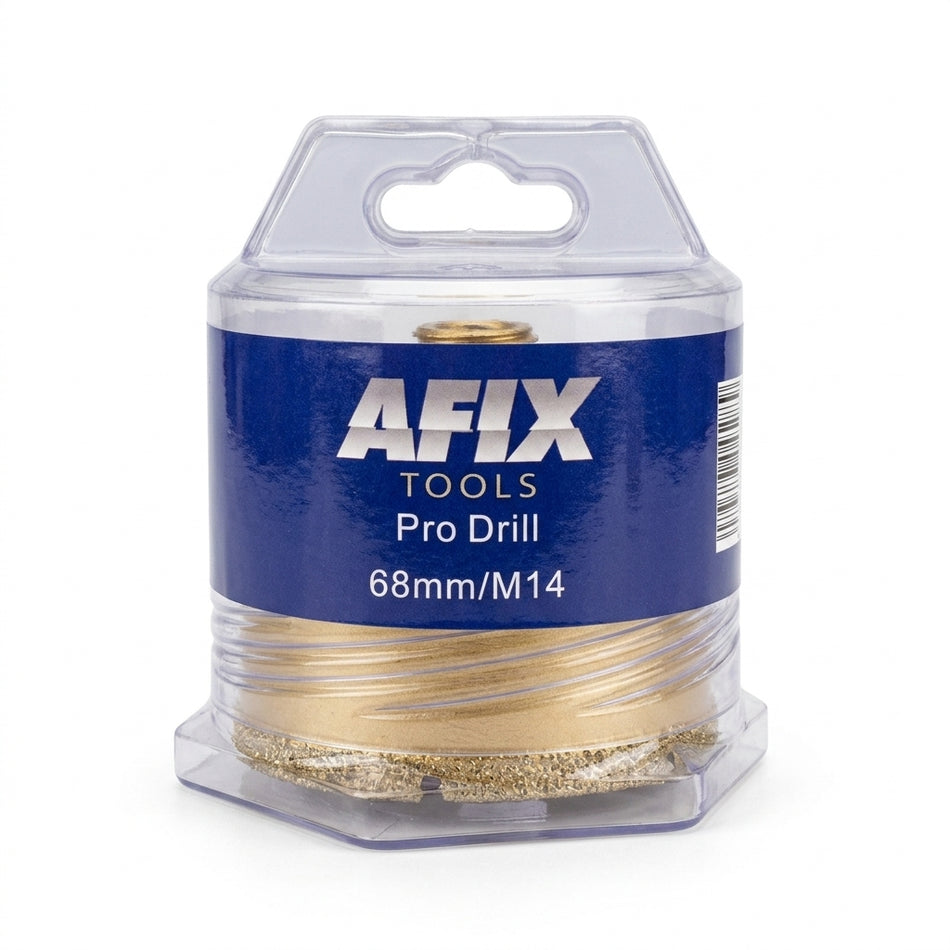 AFIX Diamant Tegelboor Ø68mm M14 Pro Drill
