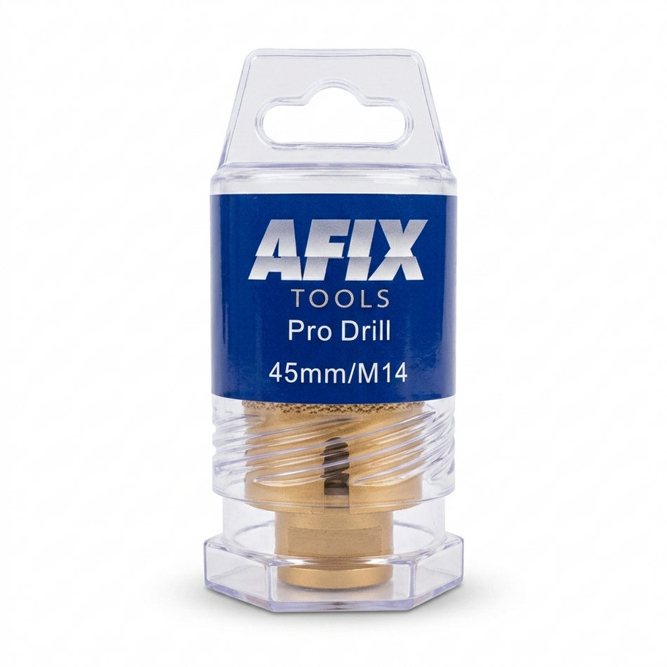 AFIX Diamant Tegelboor Ø45mm M14 Pro Drill