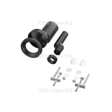 HAAS 3282 WC-verhogingsset Ø90/110 voor inbouwreservoir – 2,5 cm