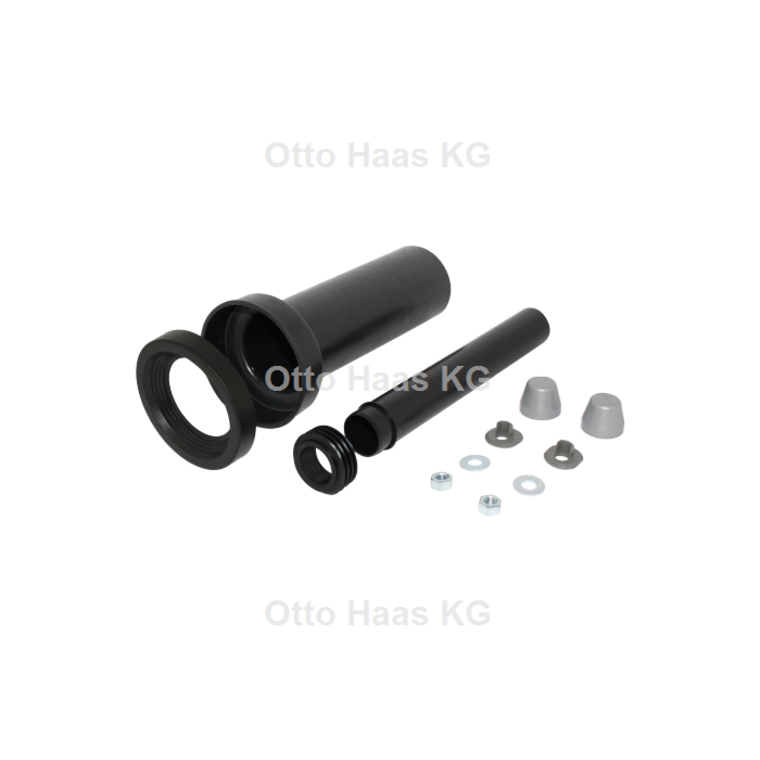 HAAS 3600 WC-aansluitset Ø90/110 voor inbouwreservoir – 300 mm