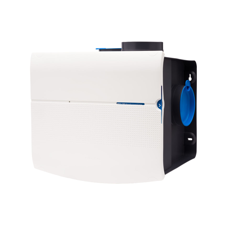 Orcon MVS-15RHB mechanische ventilatiebox 550 m³/h met RF-bediening en vochtsensor