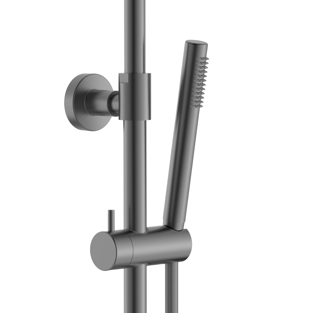 Optima rondo regendoucheset - thermostatisch - opbouw - cool touch - belgaqua (pvd)
