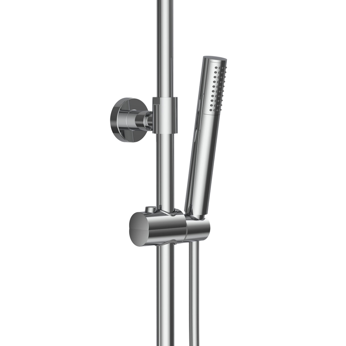 Optima rondo regendoucheset - thermostatisch - opbouw - belgaqua