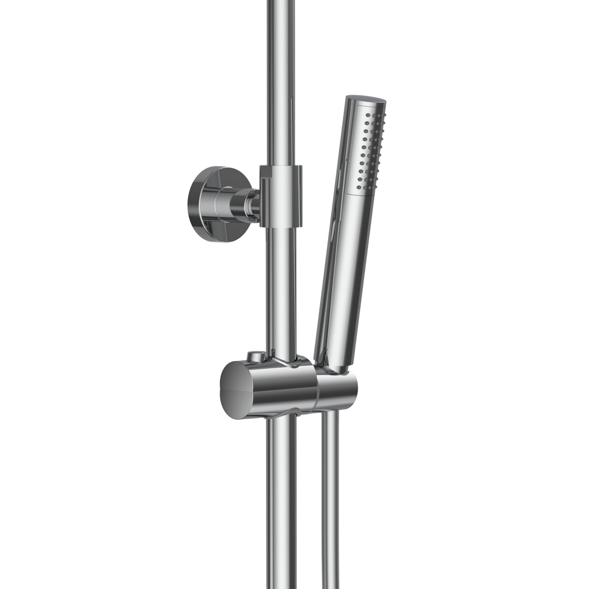 Optima rondo regendoucheset - thermostatisch - opbouw - belgaqua