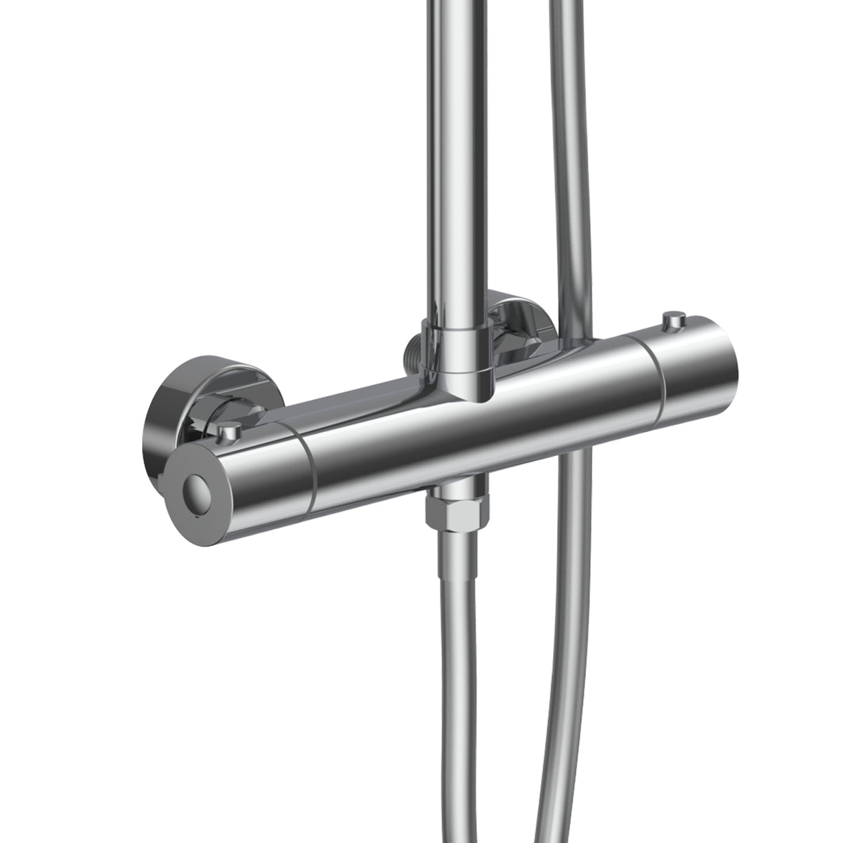 Optima rondo regendoucheset - thermostatisch - opbouw - belgaqua