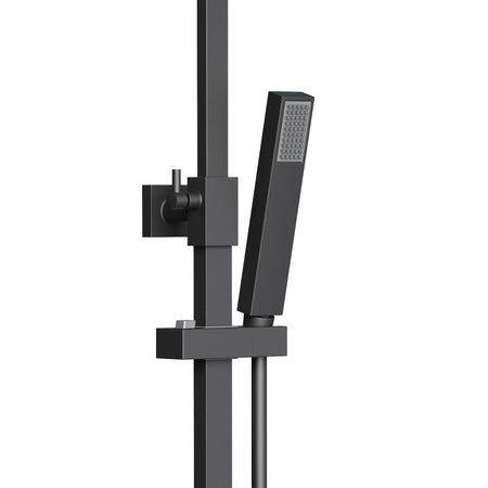 Optima quadro regendoucheset - thermostatisch - opbouw - cool touch - belgaqua