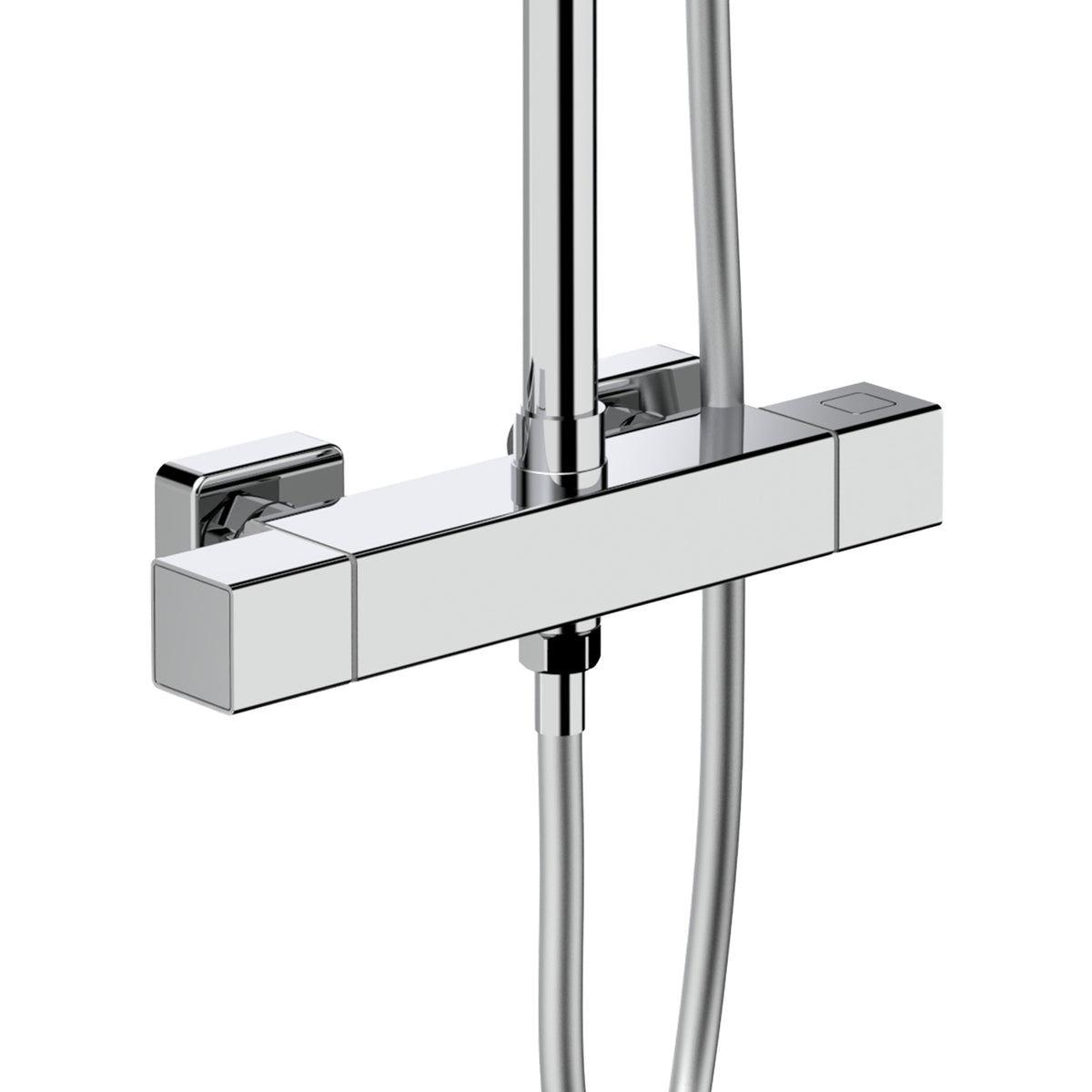 Optima quadro regendoucheset - thermostatisch - opbouw - cool touch - belgaqua