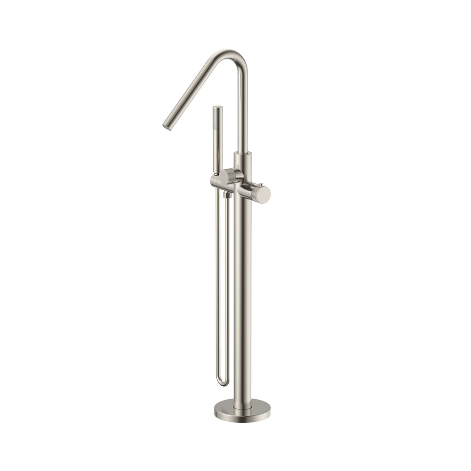 Badmengkraan - Vrijstaand - Thermostatisch - Met Handdouche En Doucheslang - Knoppen Met Ribbelstructuur