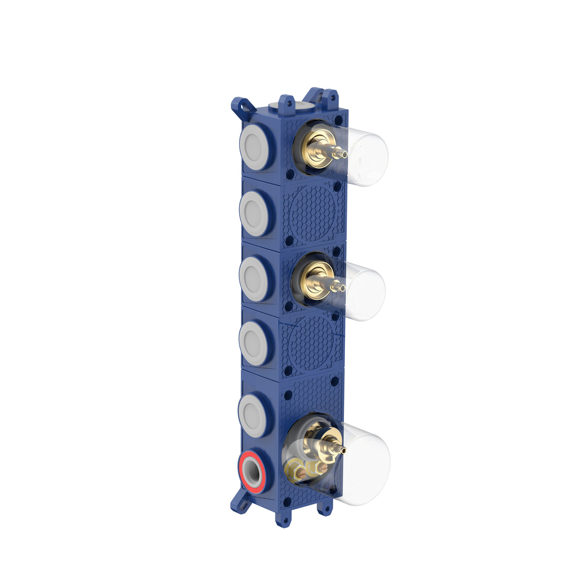 Stria inbouwbox douchemengkraan 2 weg thermostatisch