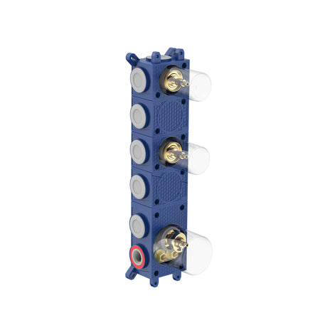 Stria inbouwbox douchemengkraan 2 weg thermostatisch