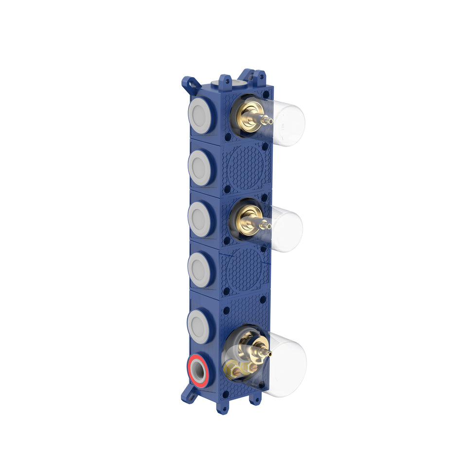Stria inbouwbox douchemengkraan 2 weg thermostatisch