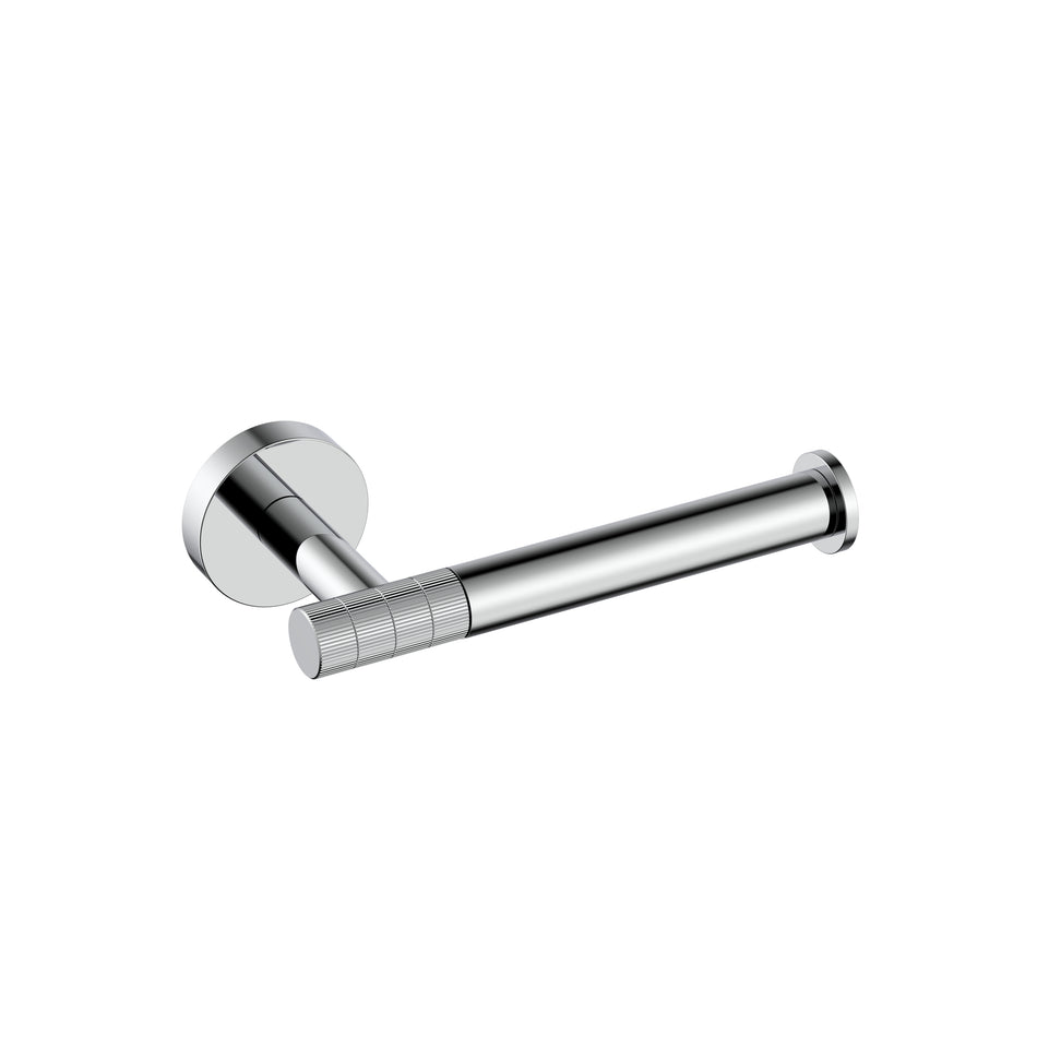 Toiletrolhouder Met Vaste Arm - Afwerking Met Ribbelstructuur