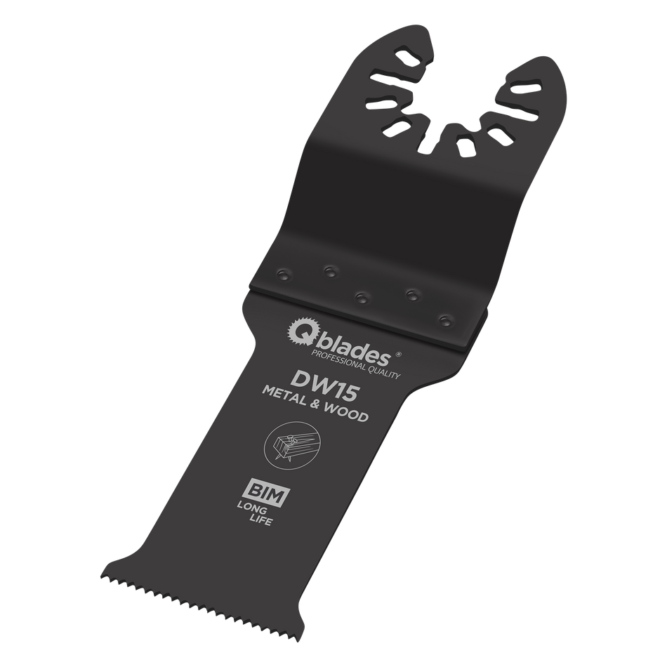 Qblades DW15 Zaagblad Bi-metaal 28x60mm