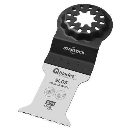 Qblades SL03 Zaagblad Bi-metaal 35x50mm (QBL384671)