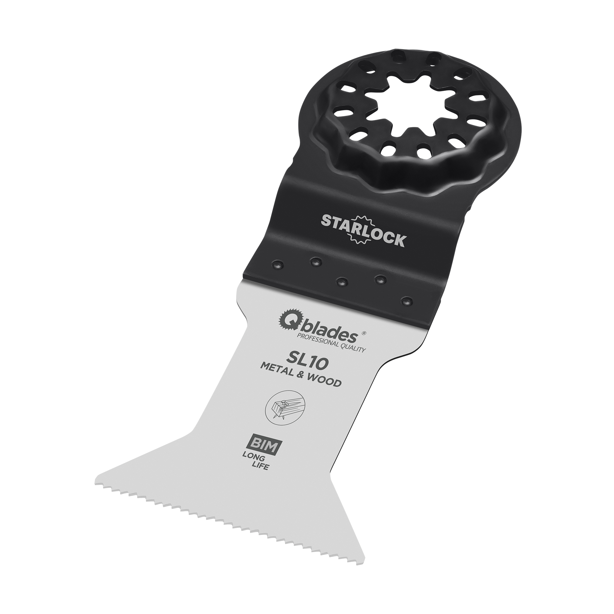 Qblades SL10 Zaagblad Bi-metaal 44x55mm (QBL382653)