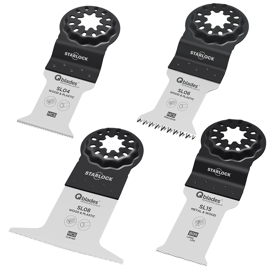 Qblades SL92 SET Hout-Metaal Standaard