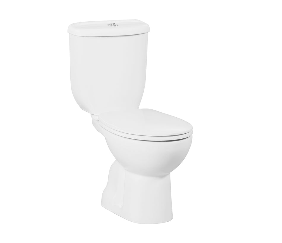 Sedef Staande WC Onderpot Wit, met Sproeier (bidet), S-Trap