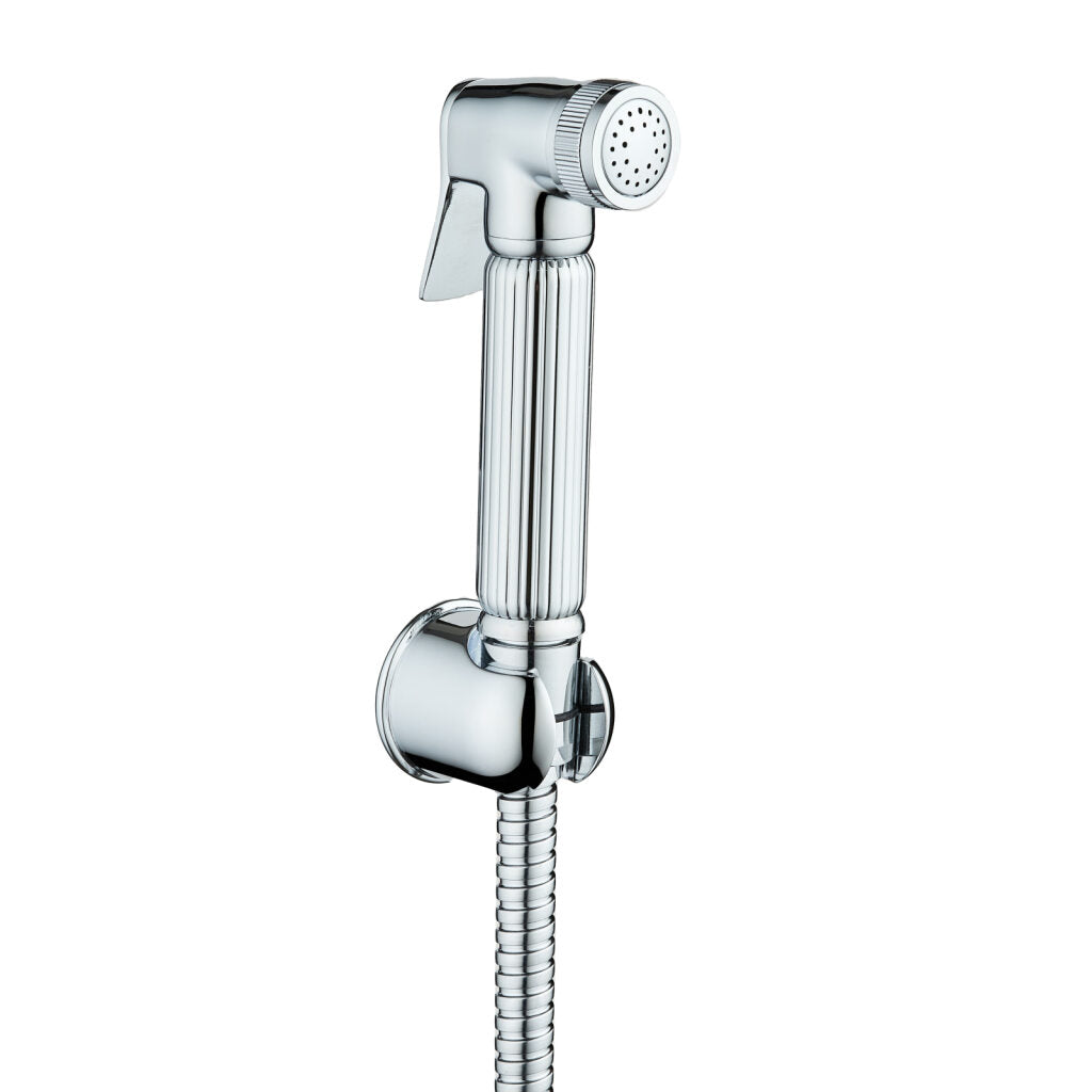 Design Set WC-(Bidet) Sproeier Rond - Chroom