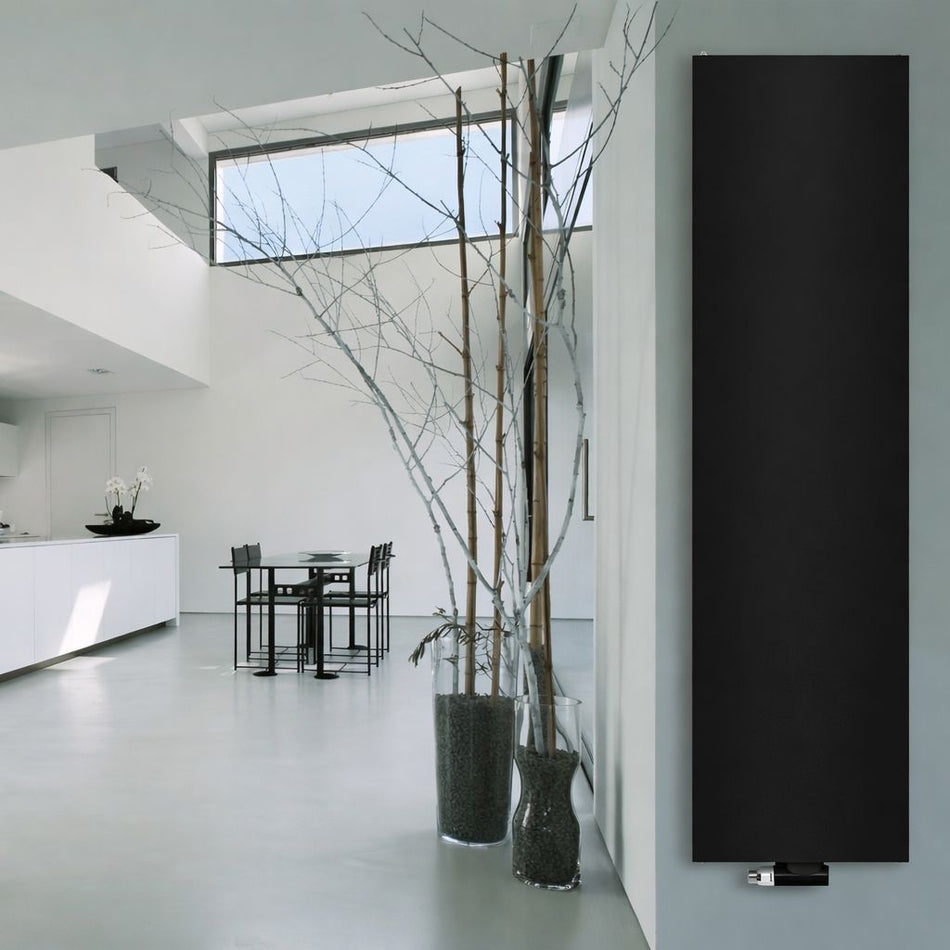 Verticale Radiator T20 Zwart – 1800mm