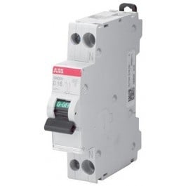 ABB installatieautomaat B16A 1P+N