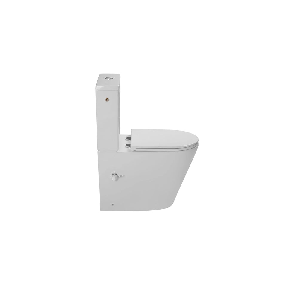 DutchLine - Lux Luccio Rimless (PK) Duoblok - Bidetkraan functie