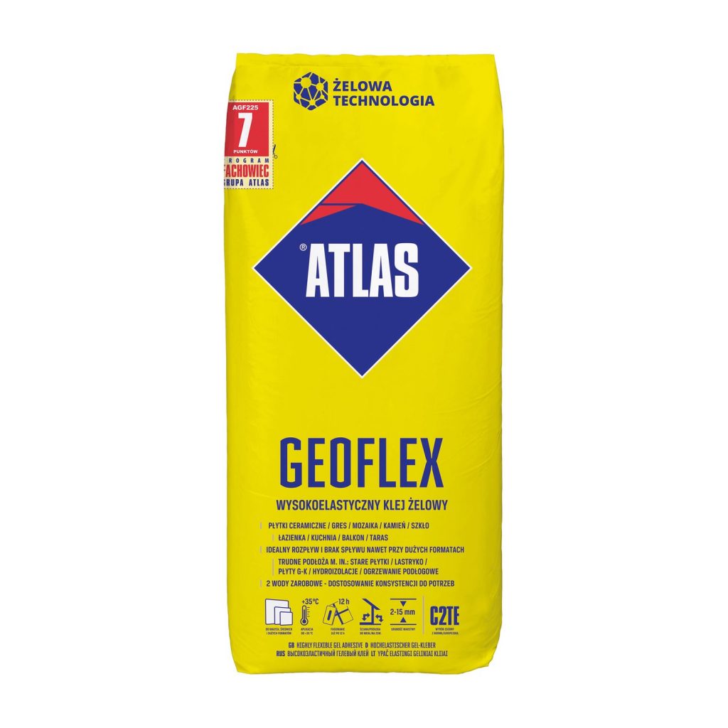 Atlas Geoflex Flexibele Tegellijm 25 kg Grijs