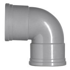 PVC Bocht Ø110mm 90°