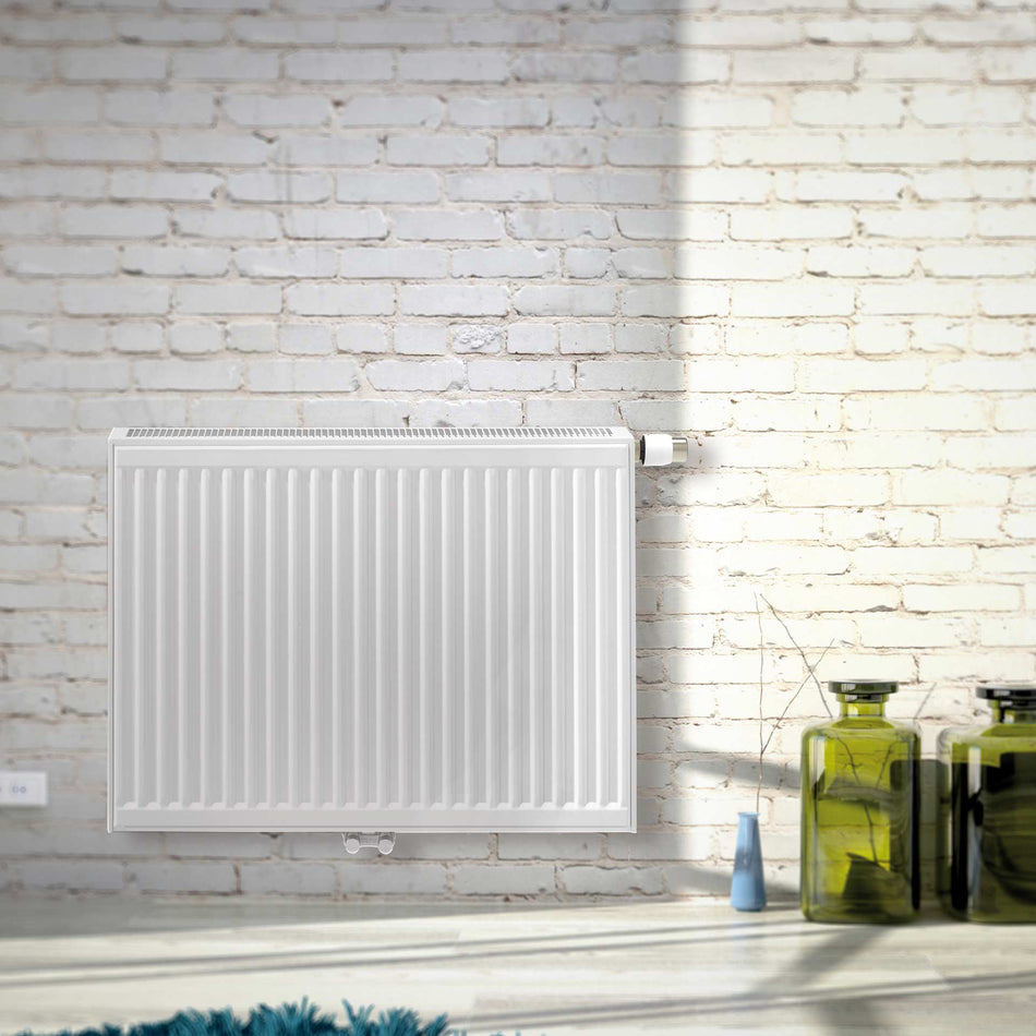 Paneelradiator T22 - 8 aansluitingen - 300mm hoog